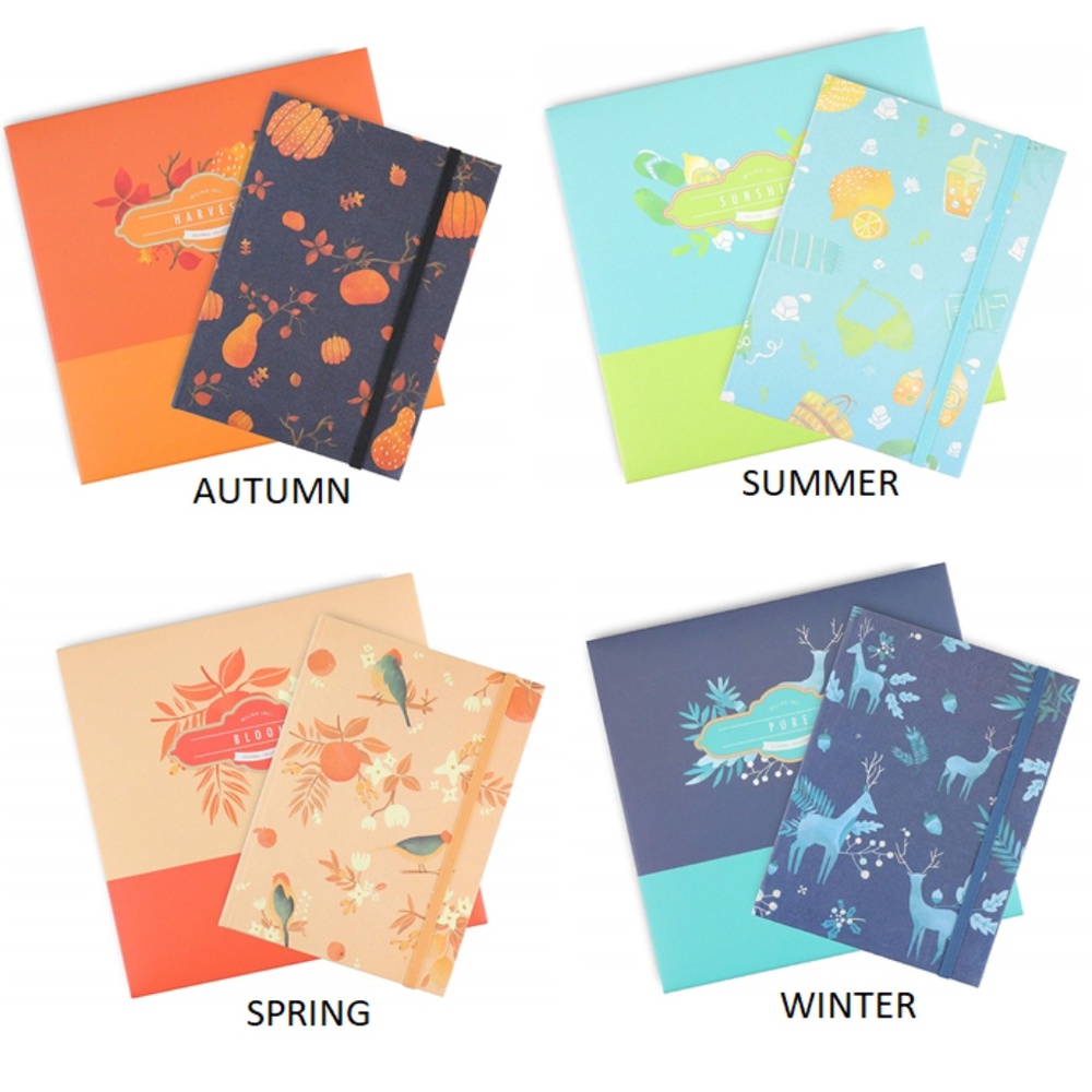 Seasonal Collection 4 Journal Set(4 Seasons)